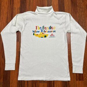 rare vintage 1980s Beatles Yellow Submarine promo turtleneck t-shirt